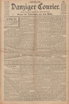 Danziger Courier : Kleine Danziger Zeitung für Stadt und Land : Organ für Jedermann aus dem Volke. Jg.15, Nr. 159 (9 Juli 1896)