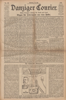 Danziger Courier : Kleine Danziger Zeitung für Stadt und Land : Organ für Jedermann aus dem Volke. Jg.15, Nr. 168 (19 Juli 1896) + dod.