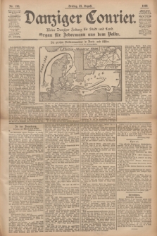 Danziger Courier : Kleine Danziger Zeitung für Stadt und Land : Organ für Jedermann aus dem Volke. Jg.15, Nr. 196 (21 August 1896) + dod.