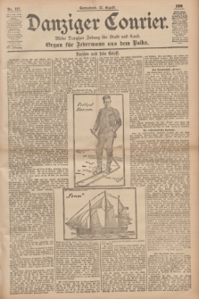 Danziger Courier : Kleine Danziger Zeitung für Stadt und Land : Organ für Jedermann aus dem Volke. Jg.15, Nr. 197 (22 August 1896)