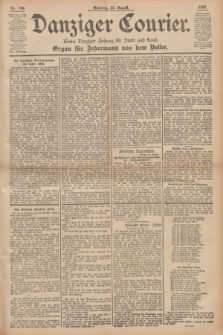 Danziger Courier : Kleine Danziger Zeitung für Stadt und Land : Organ für Jedermann aus dem Volke. Jg.15, Nr. 198 (23 August 1896) + dod.