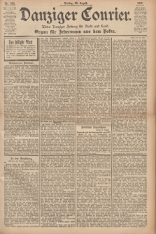 Danziger Courier : Kleine Danziger Zeitung für Stadt und Land : Organ für Jedermann aus dem Volke. Jg.15, Nr. 202 (28 August 1896) + dod.
