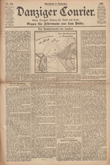 Danziger Courier : Kleine Danziger Zeitung für Stadt und Land : Organ für Jedermann aus dem Volke. Jg.15, Nr. 209 (5 September 1896)