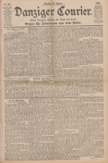 Danziger Courier : Kleine Danziger Zeitung für Stadt und Land : Organ für Jedermann aus dem Volke. Jg.15, Nr. 241 (13 Oktober 1896)