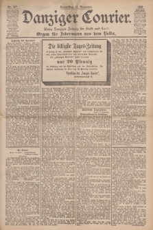 Danziger Courier : Kleine Danziger Zeitung für Stadt und Land : Organ für Jedermann aus dem Volke. Jg.15, Nr. 267 (12 November 1896)