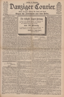 Danziger Courier : Kleine Danziger Zeitung für Stadt und Land : Organ für Jedermann aus dem Volke. Jg.15, Nr. 268 (13 November 1896) + dod.