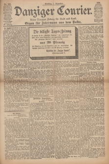 Danziger Courier : Kleine Danziger Zeitung für Stadt und Land : Organ für Jedermann aus dem Volke. Jg.15, Nr. 282 (1 Dezember 1896)