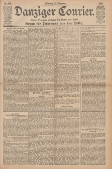 Danziger Courier : Kleine Danziger Zeitung für Stadt und Land : Organ für Jedermann aus dem Volke. Jg.15, Nr. 295 (16 Dezember 1896)