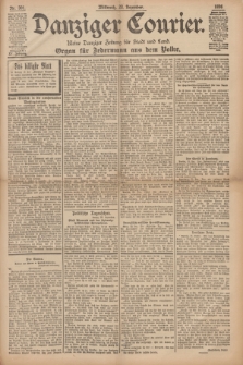 Danziger Courier : Kleine Danziger Zeitung für Stadt und Land : Organ für Jedermann aus dem Volke. Jg.15, Nr. 301 (23 Dezember 1896)