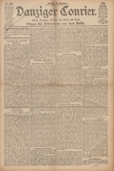 Danziger Courier : Kleine Danziger Zeitung für Stadt und Land : Organ für Jedermann aus dem Volke. Jg.15, Nr. 303 (25 Dezember 1896) + dod.