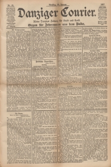 Danziger Courier : Kleine Danziger Zeitung für Stadt und Land : Organ für Jedermann aus dem Volke. Jg.16, Nr. 21 (26 Januar 1897)