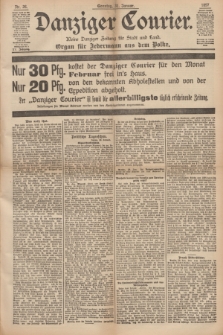 Danziger Courier : Kleine Danziger Zeitung für Stadt und Land : Organ für Jedermann aus dem Volke. Jg.16, Nr. 26 (31 Januar 1897) + dod.