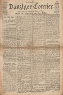 Danziger Courier : Kleine Danziger Zeitung für Stadt und Land : Organ für Jedermann aus dem Volke. Jg.16, Nr. 29 (4 Februar 1897)