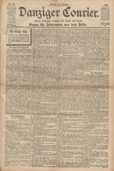 Danziger Courier : Kleine Danziger Zeitung für Stadt und Land : Organ für Jedermann aus dem Volke. Jg.16, Nr. 48 (26 Februar 1897) + dod.