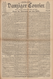 Danziger Courier : Kleine Danziger Zeitung für Stadt und Land : Organ für Jedermann aus dem Volke. Jg.16, Nr. 59 (11 März 1897)