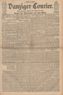 Danziger Courier : Kleine Danziger Zeitung für Stadt und Land : Organ für Jedermann aus dem Volke. Jg.16, Nr. 90 (16 April 1897) + dod.