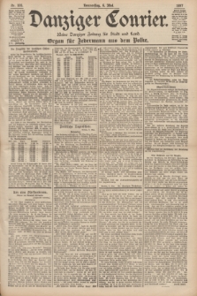 Danziger Courier : Kleine Danziger Zeitung für Stadt und Land : Organ für Jedermann aus dem Volke. Jg.16, Nr. 105 (6 Mai 1897)