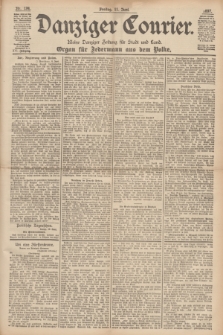 Danziger Courier : Kleine Danziger Zeitung für Stadt und Land : Organ für Jedermann aus dem Volke. Jg.16, Nr. 134 (11 Juni 1897) + dod.