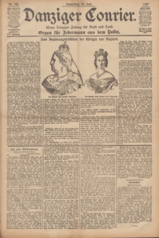 Danziger Courier : Kleine Danziger Zeitung für Stadt und Land : Organ für Jedermann aus dem Volke. Jg.16, Nr. 145 (24 Juni 1897)
