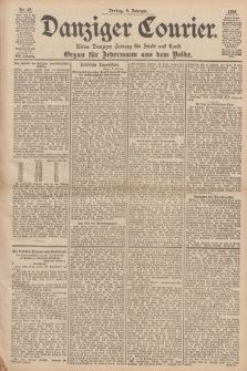 Danziger Courier : Kleine Danziger Zeitung für Stadt und Land : Organ für Jedermann aus dem Volke. Jg.17, Nr. 29 (4 Februar 1898)