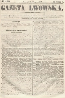 Gazeta Lwowska. 1857, nr 195