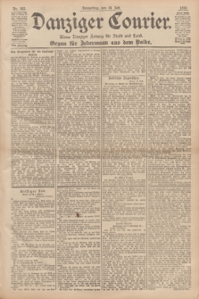 Danziger Courier : Kleine Danziger Zeitung für Stadt und Land : Organ für Jedermann aus dem Volke. Jg.17, Nr. 162 (14 Juli 1898)