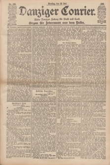 Danziger Courier : Kleine Danziger Zeitung für Stadt und Land : Organ für Jedermann aus dem Volke. Jg.17, Nr. 166 (19 Juli 1898)