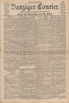 Danziger Courier : Kleine Danziger Zeitung für Stadt und Land : Organ für Jedermann aus dem Volke. Jg.17, Nr. 176 (30 Juli 1898)