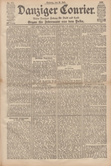 Danziger Courier : Kleine Danziger Zeitung für Stadt und Land : Organ für Jedermann aus dem Volke. Jg.17, Nr. 177 (31 Juli 1898) + dod.