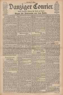 Danziger Courier : Kleine Danziger Zeitung für Stadt und Land : Organ für Jedermann aus dem Volke. Jg.18, Nr. 56 (7 März 1899)