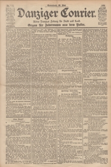 Danziger Courier : Kleine Danziger Zeitung für Stadt und Land : Organ für Jedermann aus dem Volke. Jg.18, Nr. 117 (20 Mai 1899)