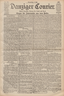 Danziger Courier : Kleine Danziger Zeitung für Stadt und Land : Organ für Jedermann aus dem Volke. Jg.18, Nr. 156 (6 Juli 1899)
