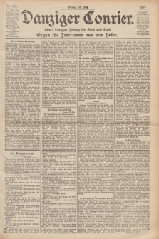 Danziger Courier : Kleine Danziger Zeitung für Stadt und Land : Organ für Jedermann aus dem Volke. Jg.18, Nr. 175 (28 Juli 1899)
