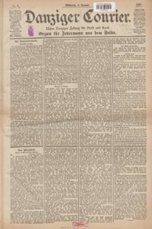 Danziger Courier : Kleine Danziger Zeitung für Stadt und Land : Organ für Jedermann aus dem Volke. Jg.19, Nr. 1 (3 Januar 1900)