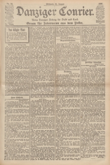 Danziger Courier : Kleine Danziger Zeitung für Stadt und Land : Organ für Jedermann aus dem Volke. Jg.19, Nr. 25 (31 Januar 1900)