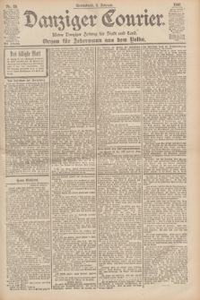 Danziger Courier : Kleine Danziger Zeitung für Stadt und Land : Organ für Jedermann aus dem Volke. Jg.19, Nr. 28 (3 Februar 1900)