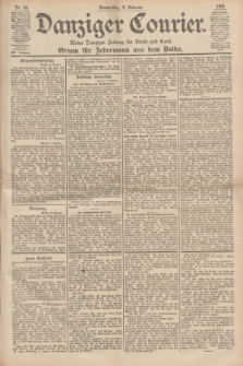 Danziger Courier : Kleine Danziger Zeitung für Stadt und Land : Organ für Jedermann aus dem Volke. Jg.19, Nr. 32 (8 Februar 1900)