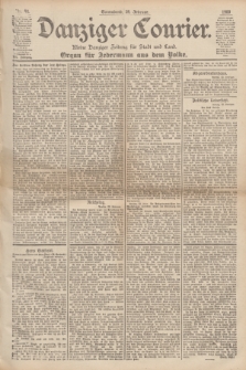 Danziger Courier : Kleine Danziger Zeitung für Stadt und Land : Organ für Jedermann aus dem Volke. Jg.19, Nr. 46 (24 Februar 1900)