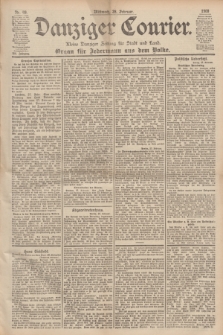 Danziger Courier : Kleine Danziger Zeitung für Stadt und Land : Organ für Jedermann aus dem Volke. Jg.19, Nr. 49 (28 Februar 1900)