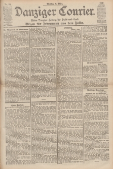 Danziger Courier : Kleine Danziger Zeitung für Stadt und Land : Organ für Jedermann aus dem Volke. Jg.19, Nr. 54 (6 März 1900)