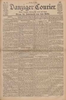 Danziger Courier : Kleine Danziger Zeitung für Stadt und Land : Organ für Jedermann aus dem Volke. Jg.19, Nr. 103 (4 Mai 1900)