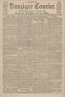 Danziger Courier : Kleine Danziger Zeitung für Stadt und Land : Organ für Jedermann aus dem Volke. Jg.19, Nr. 133 (10 Juni 1900) + dod.
