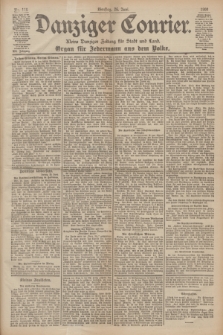 Danziger Courier : Kleine Danziger Zeitung für Stadt und Land : Organ für Jedermann aus dem Volke. Jg.19, Nr. 146 (28 Juni 1900)