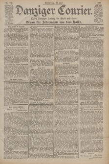 Danziger Courier : Kleine Danziger Zeitung für Stadt und Land : Organ für Jedermann aus dem Volke. Jg.19, Nr. 148 (28 Juni 1900)