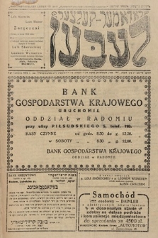 Radomer-Kielcer Leben. 1928, nr 21