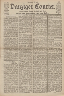 Danziger Courier : Kleine Danziger Zeitung für Stadt und Land : Organ für Jedermann aus dem Volke. Jg.19, Nr. 162 (14 Juli 1900)