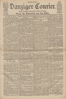 Danziger Courier : Kleine Danziger Zeitung für Stadt und Land : Organ für Jedermann aus dem Volke. Jg.19, Nr. 170 (24 Juli 1900)
