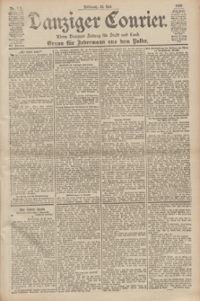 Danziger Courier : Kleine Danziger Zeitung für Stadt und Land : Organ für Jedermann aus dem Volke. Jg.19, Nr. 171 (25 Juli 1900)
