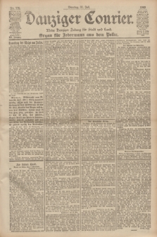 Danziger Courier : Kleine Danziger Zeitung für Stadt und Land : Organ für Jedermann aus dem Volke. Jg.19, Nr. 176 (31 Juli 1900)