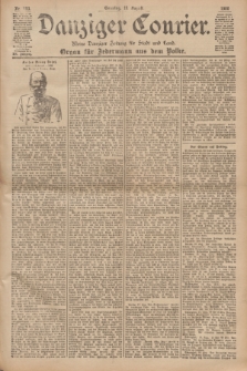 Danziger Courier : Kleine Danziger Zeitung für Stadt und Land : Organ für Jedermann aus dem Volke. Jg.19, Nr. 193 (19 August 1900) + dod.